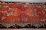 Tribal Moroccan rug 4 X 6.5 Feet