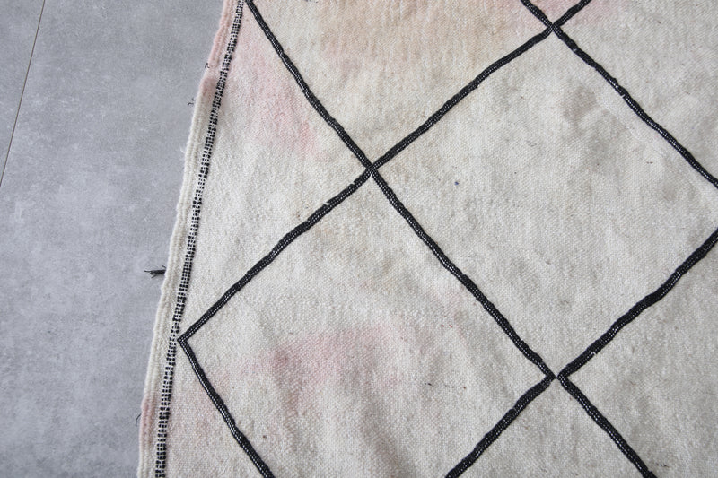 Moroccan Rug - 4.2 X 7 Feet | Handwoven Wool