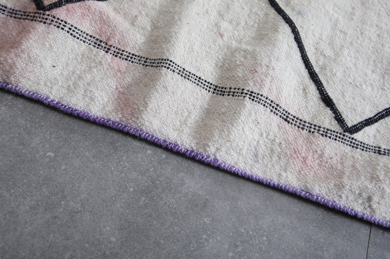 Moroccan Rug - 4.2 X 7 Feet | Handwoven Wool