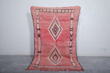 Vintage Moroccan rug 4.1 X 7 Feet