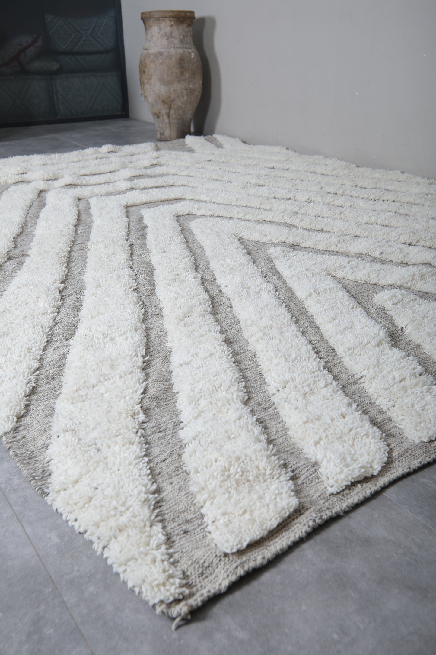 Beni Ourain Moroccan rug custom - Berber carpet - Morocco rug