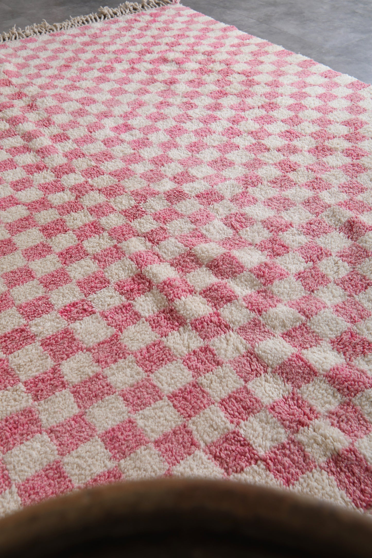moroccan berber checkered rug 8 X 9.7 Feet - Beni ourain rugs