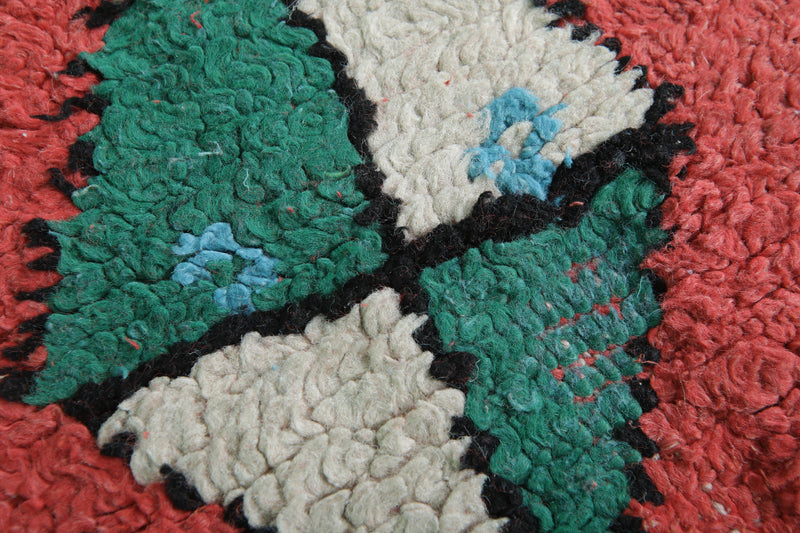 Moroccan Rug - Handwoven 5.2ft x 7.3ft | Vibrant Berber Design - moroccan rug