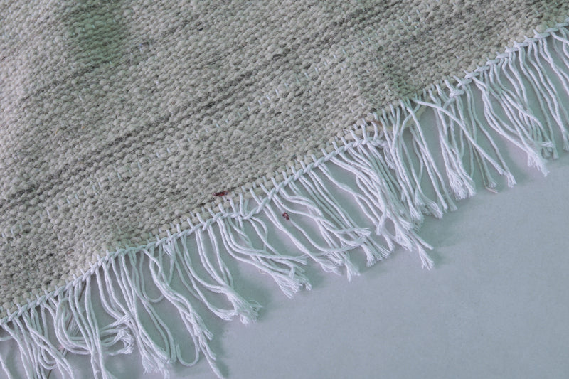 Handwoven Moroccan Rug - 3.2 X 5 Feet | Natural Beige - Flat woven rugs