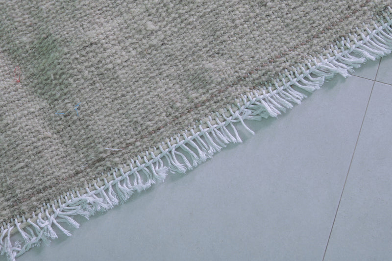 Handwoven Moroccan Rug - 3.2 X 5 Feet | Natural Beige - Flat woven rugs