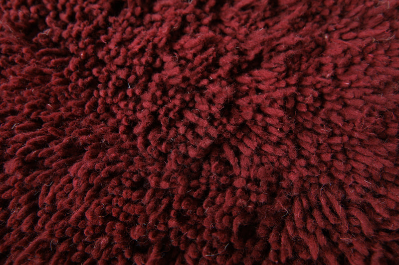 Custom Handmade Moroccan Burgundy Rug - custom moroccan rugs