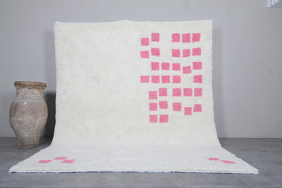 Contemporary Moroccan rug hand knotted - Custom Wool rug - custom moroccan rugs