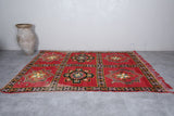 Vintage Boujaad Moroccan rug 6.7 X 10.1 Feet