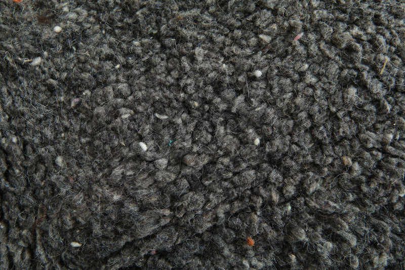 Grey Moroccan beni ourain rug - Handmade rug - 6.9 ft x 11.2 ft