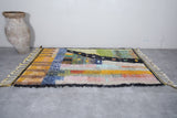 Amazing Hand knotted Moroccan rug 4.8 X 8.1 Feet