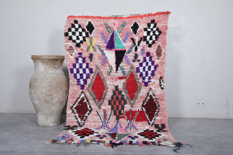 Moroccan handmade rug 4.2 X 7 Feet