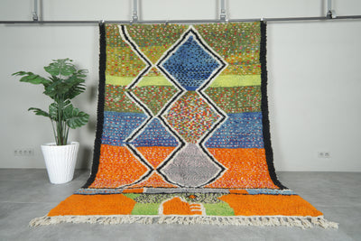 Colorful & geometric Moroccan rug - custom size - custom moroccan rugs