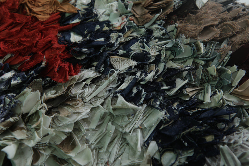 Handcrafted Moroccan Berber Rug - 2.3 x 5.6 Feet - Boucherouite Rugs