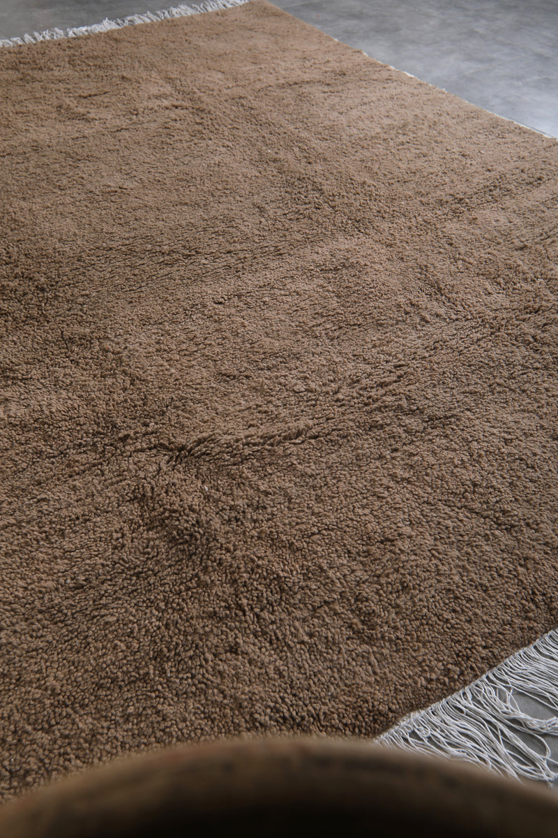 Beni ourain Moroccan rug - 9 x 11.1 Feet | Handwoven wool carpet