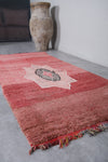Moroccan vintage rug 3.5 X 8.3 Feet