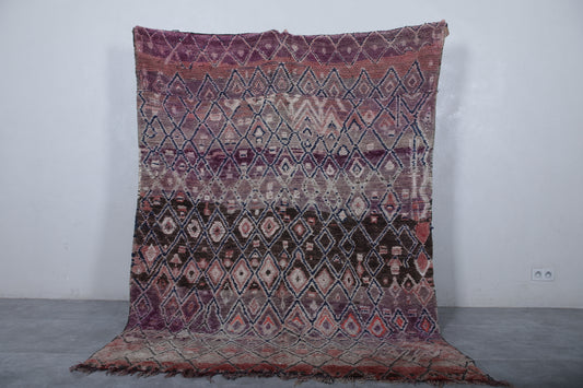 Moroccan rug Vintage 5.9 X 7.7 Feet