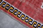 Vintage Moroccan rug 4.2 X 6.1 Feet