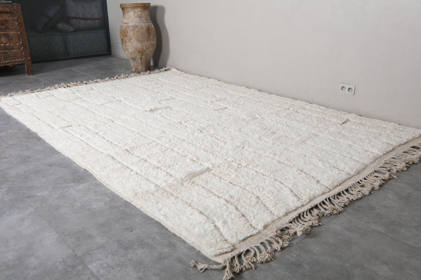 Moroccan berber rug 8 X 11.6 Feet - Beni ourain rugs