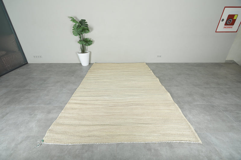 Beige Moroccan hassira - Custom size