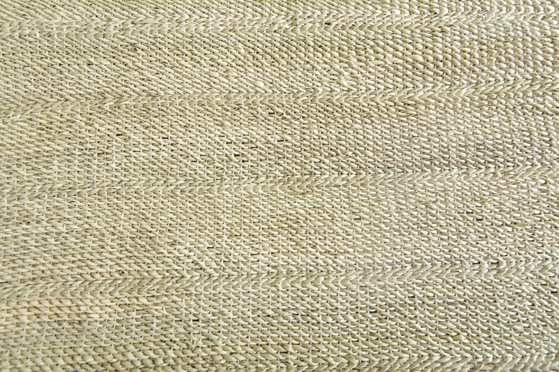 Beige Moroccan hassira - Custom size
