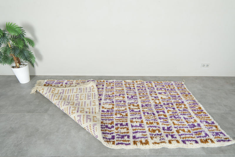 Berber Moroccan rug 8.4 feet x 10 feet - Hanadmade