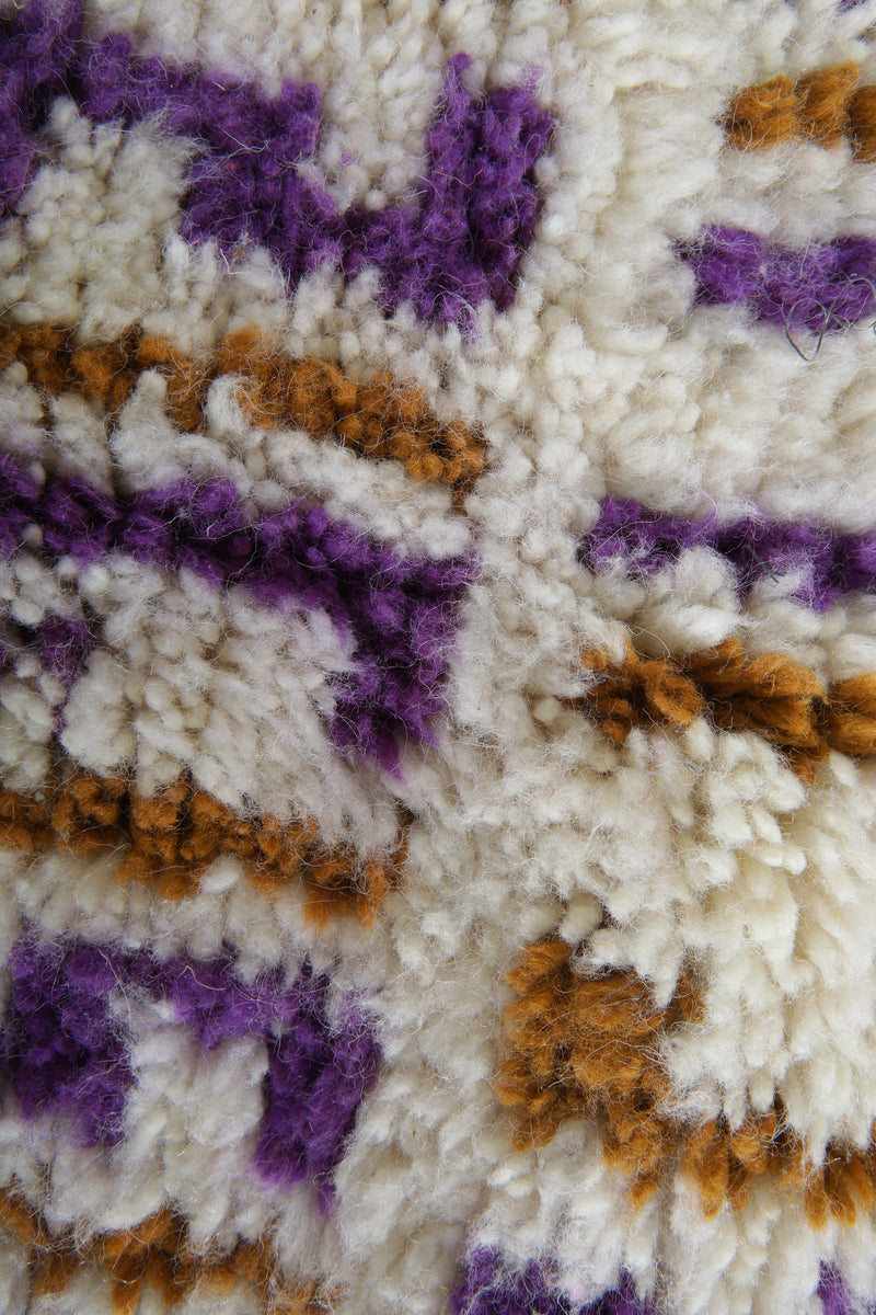 Berber Moroccan rug 8.4 feet x 10 feet - Hanadmade