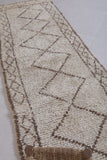 Moroccan berber rug 2.9 X 8.2 Feet - Boucherouite Rugs