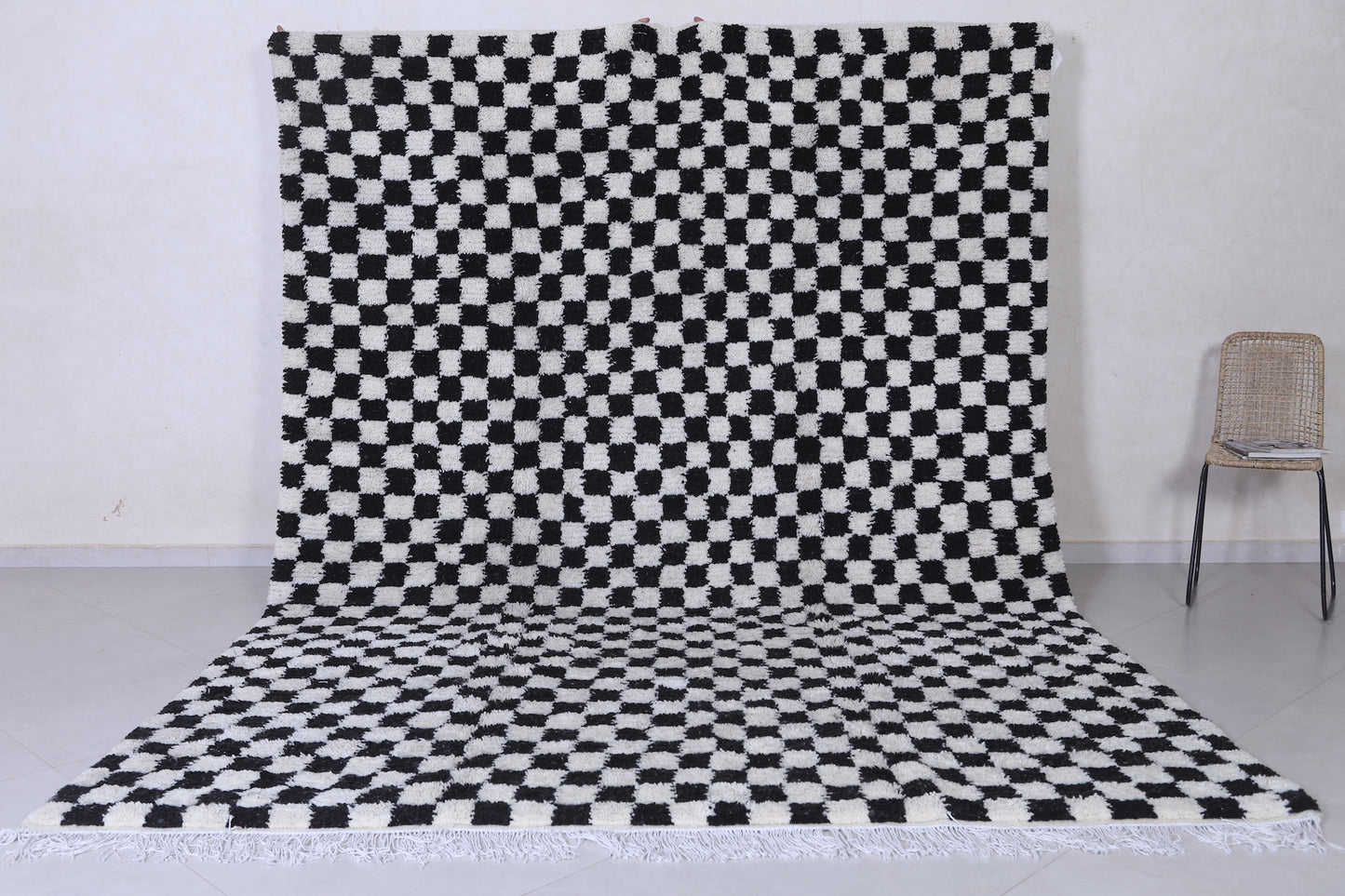 Checkered Moroccan rug - Checkered rug - Custom Rug