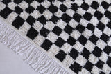 Checkered Moroccan rug - Handmade rug - Custom Rug