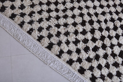 Checkered Moroccan rug - Azilal rug - Custom Rug