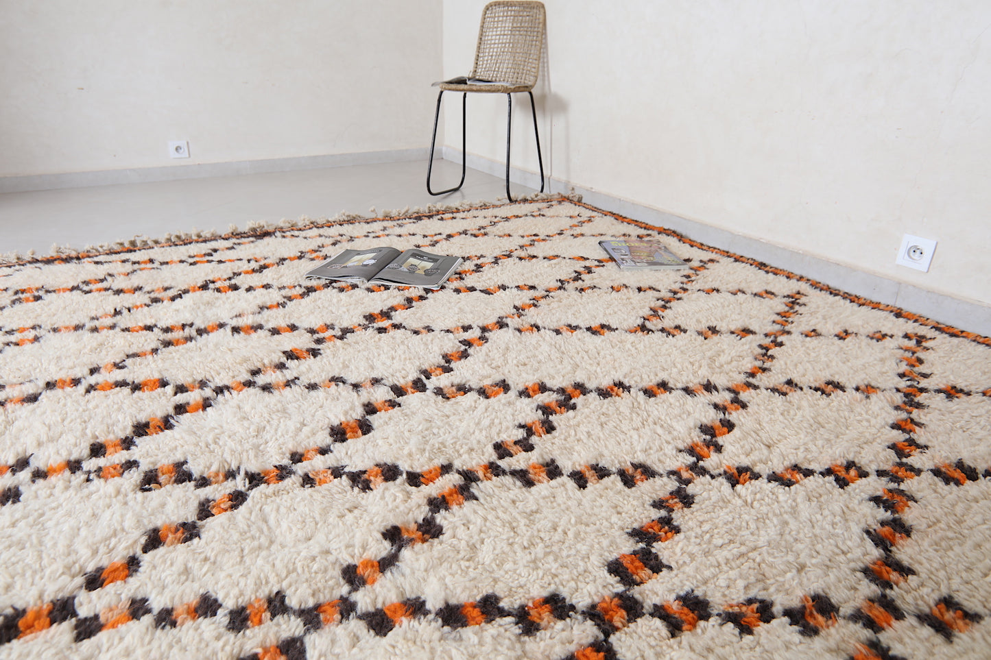 Custom Moroccan area rug - berber rug morocco