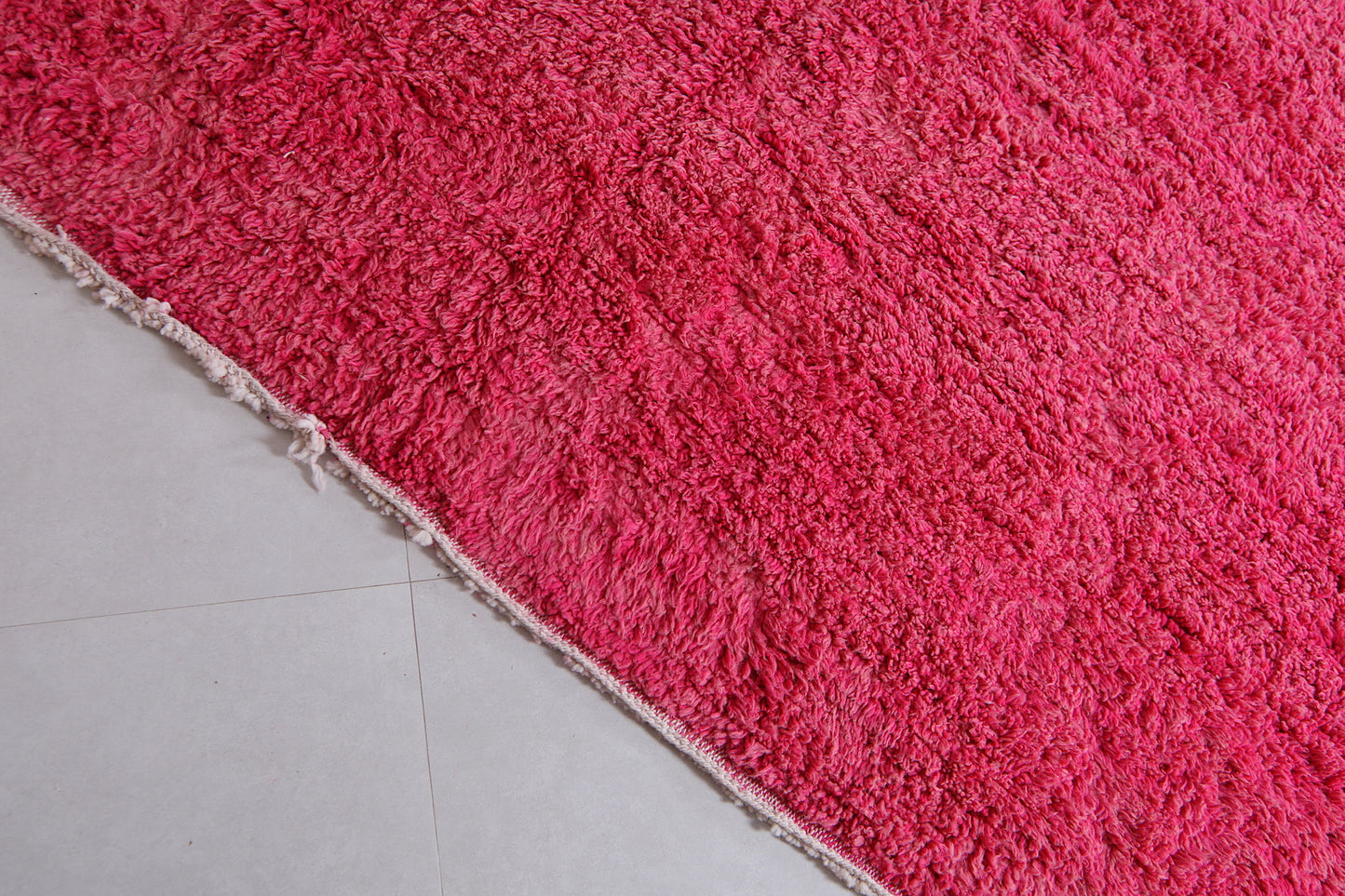 Beni Ourain Moroccan rug - Berber Red carpet - Custom Rug