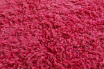 Beni Ourain Moroccan rug - Berber Red carpet - Custom Rug