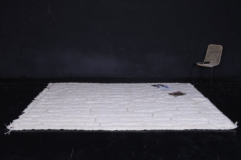 Authentic rug - Moroccan Beniourain rug - Custom Wool rug - custom moroccan rugs