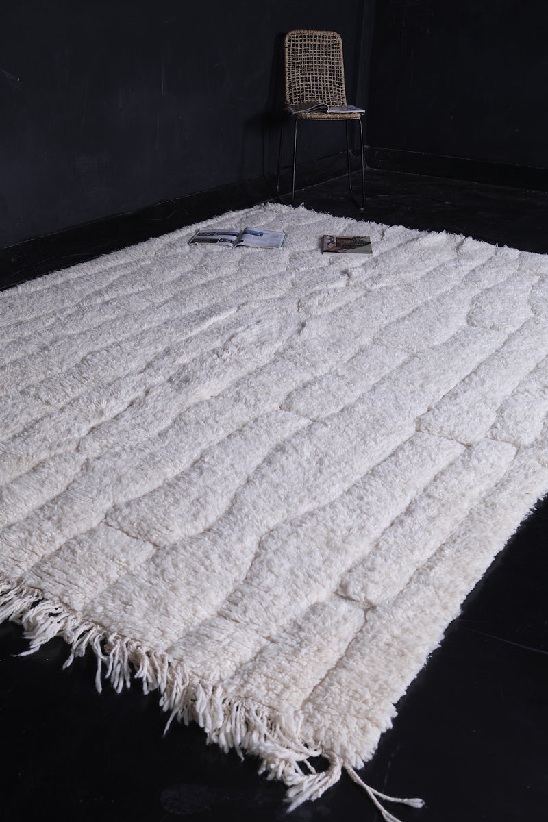 Authentic rug - Moroccan Beniourain rug - Custom Wool rug - custom moroccan rugs