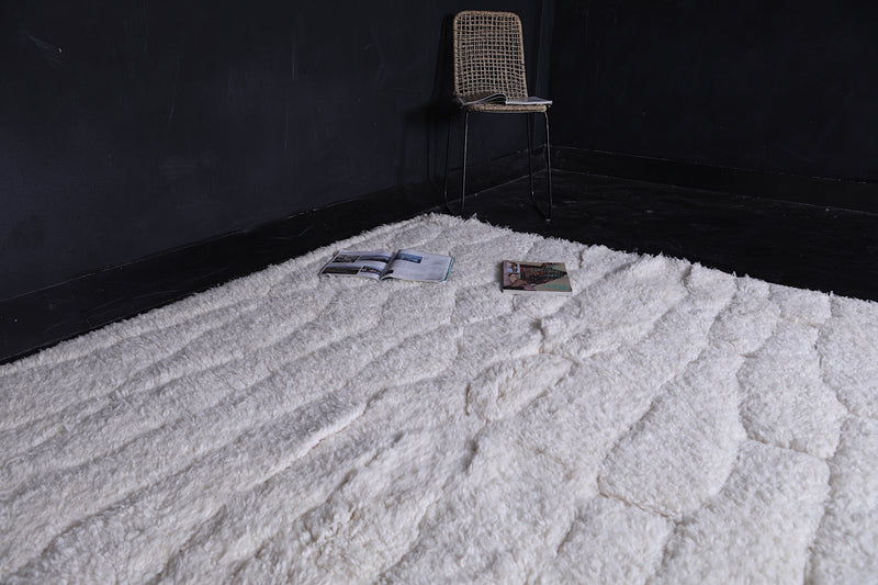 Authentic rug - Moroccan Beniourain rug - Custom Wool rug - custom moroccan rugs