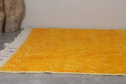 Custom Berber Yellow rug - Authentic handmade Beniourain rug