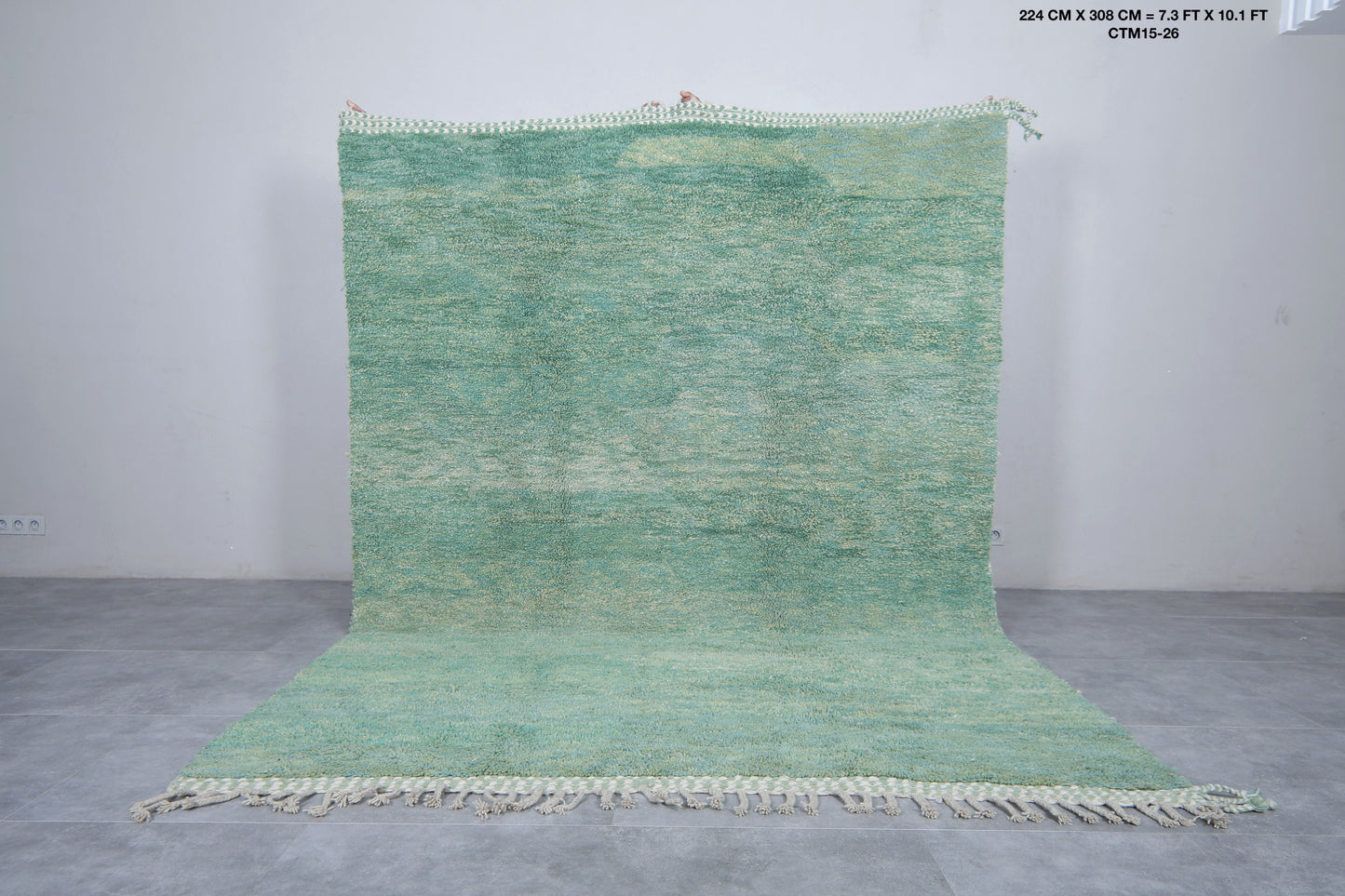 Moroccan rug 7.3 X 10.1 Feet