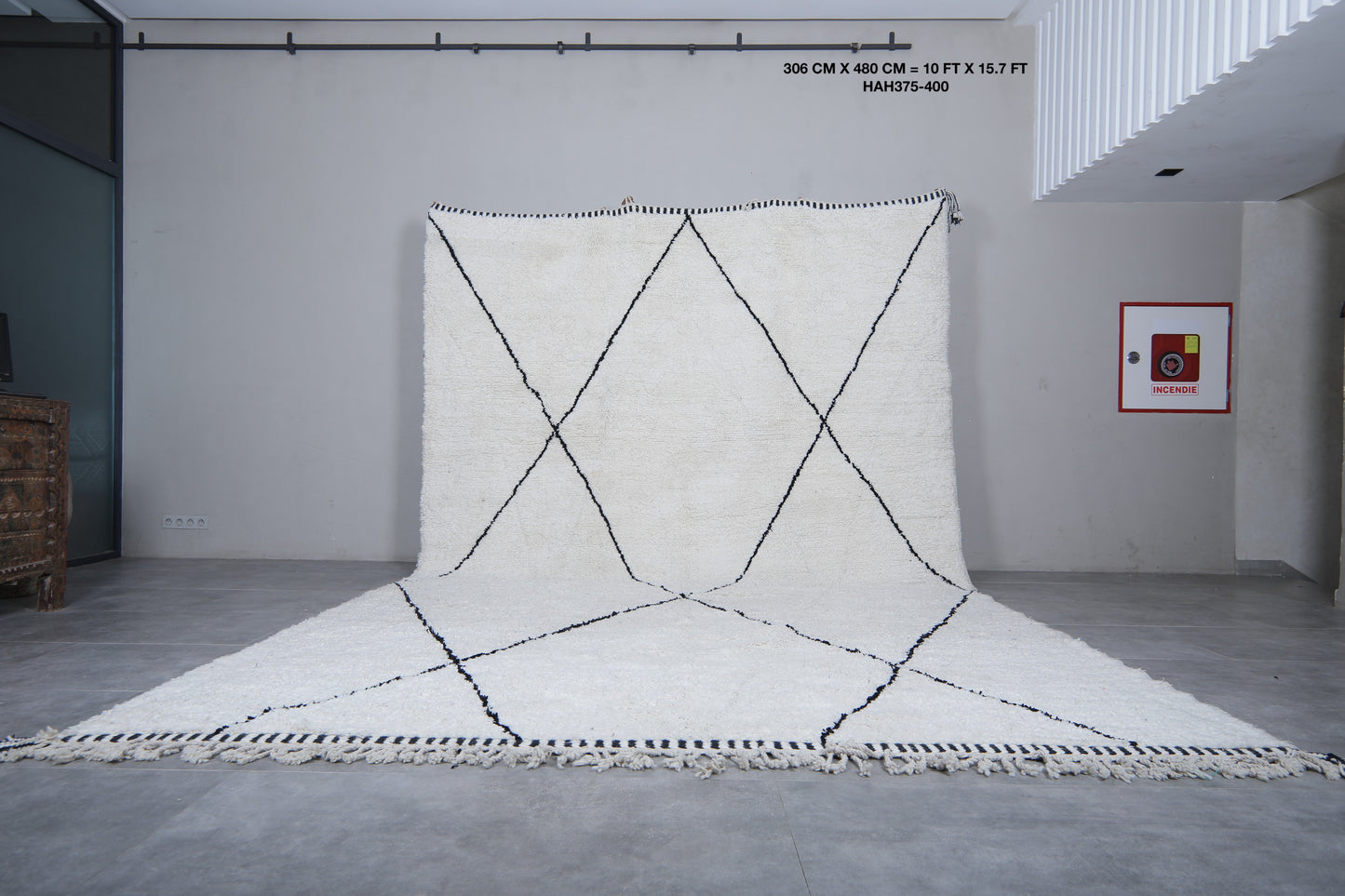 Moroccan rug 10 X 15.7 Feet