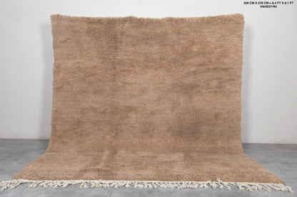 Moroccan rug 8.4 X 9.1 Feet - Beni ourain rugs