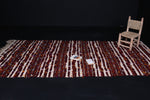 Long Moroccan wedding rug 5.4 FT X 10 FT