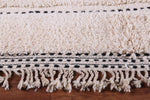 Handmade Beni ourain rug - Authentic Moroccan Berber Rug