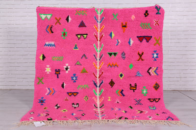 Pink Moroccan area rug - Custom area rug - Berber rug - new rugs