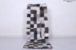 Moroccan berber rug 2.1 X 5.9 Feet - Boucherouite Rugs