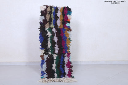 Moroccan berber rug 1.5 X 4.6 Feet