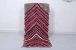 Moroccan berber rug 2.4 X 5.9 Feet