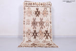 Moroccan berber rug 3 X 6.4 Feet - Beni ourain rugs