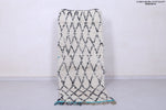 Moroccan berber rug 2.3 X 6.4 Feet - Boucherouite Rugs