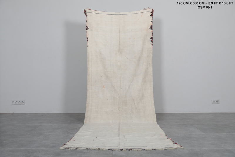 Moroccan Rug 3.9 x 10.8 FT - Timeless Handwoven Style - moroccan rug