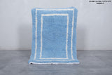 Moroccan blue rug 2 X 3 Feet